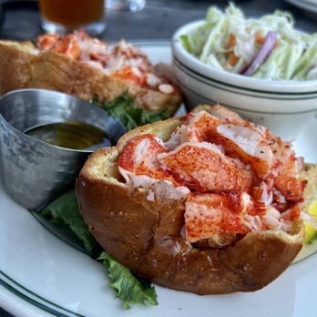 Jordan Pond House - Lobster popover ($44.95) - Seafood Near Me - Seal Harbor, Maine