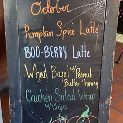 Ragged Edge Coffee House - Fall drinks