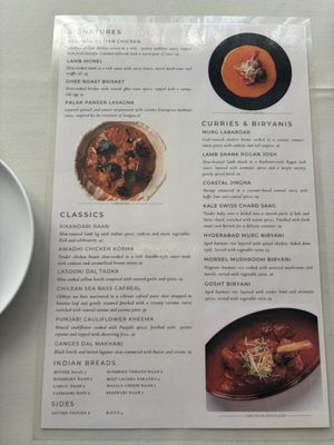 Menu photo 4 Ganges Restaurant & Bar Sarasota, FL