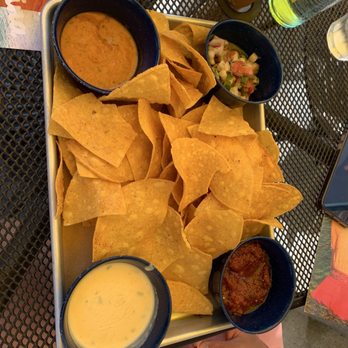 La Vecina Taqueria - Trio salsa - Tacos Near Me - Newport, Rhode Island