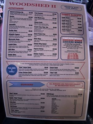 Menu photo 2 The Woodshed II Mesa, AZ