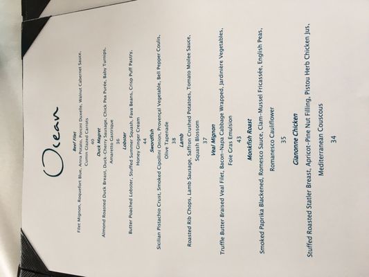 Menu photo 6 Ocean Restaurant Kennebunkport, ME