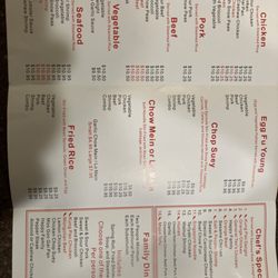 Dragon City Chinese Restaurant - New menu 2023