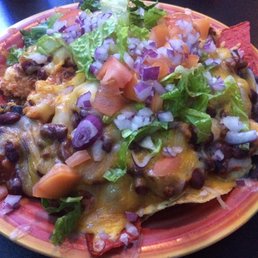 Huge plate of yummy nachos Huge plate of yummy nachos