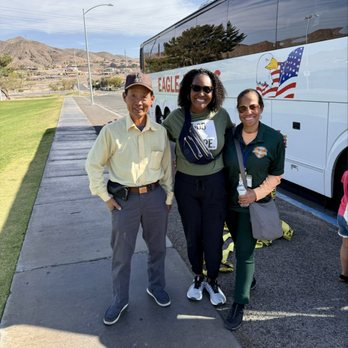National Park Express - Yoshi (Driver), Me and Gia (tour guide) - Tours Near Me - Las Vegas, Nevada National Park Express - Yoshi (Driver), Me and Gia (tour guide) - Tours Near Me - Las Vegas, Nevada