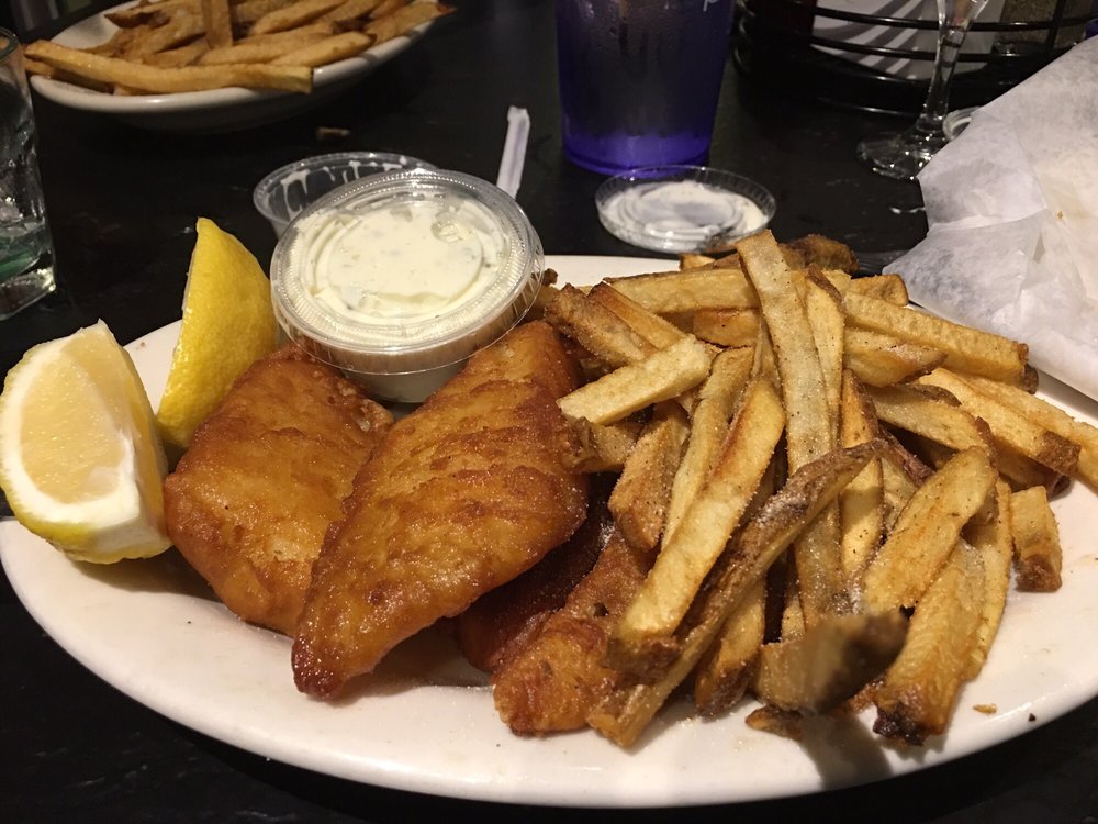Fish and chips are okay Yelp