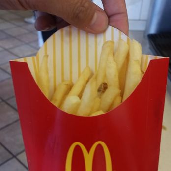 McDonald's - Second time they only filled my fries halfway. - Fast Food Near Me - Ridgecrest, California