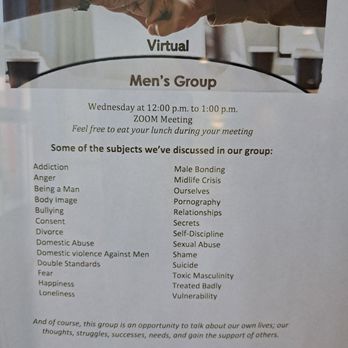 Placer - Men's support group - Public Services & Government Near Me - Rocklin, California