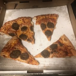 Meatball Pizza
