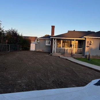 Hostetler Construction - After a quick couple of hours of clearing grass, concrete, planter - General Contractors Near Me - Upland, California
