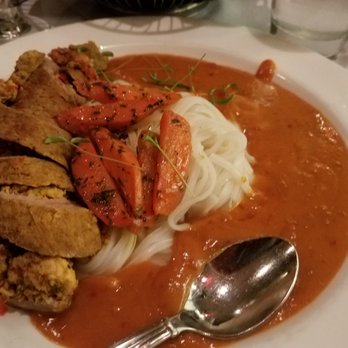 P S Restaurant - Veal stuffed with Chicken Satay - Thai Near Me - Binghamton, New York