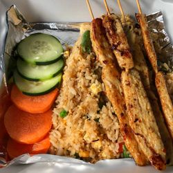 The Blasian Asian - Chicken skewers