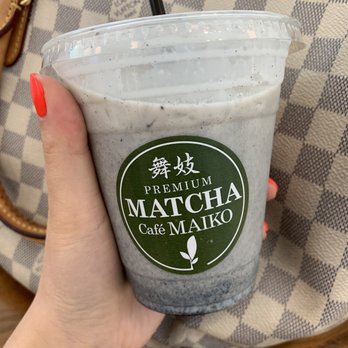 Matcha Cafe Maiko - Tysons - Black sesame latte - Desserts Near Me - Tysons Corner, Virginia Matcha Cafe Maiko - Tysons - Black sesame latte - Desserts Near Me - Tysons Corner, Virginia