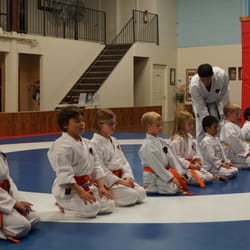 Shudokan Family Karate Centre - Meditation in Junior Class