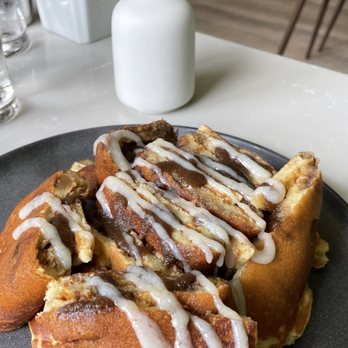Flapjax - Cinnamon Bun Pancakes - New American Near Me - Santa Monica, California Flapjax - Cinnamon Bun Pancakes - New American Near Me - Santa Monica, California