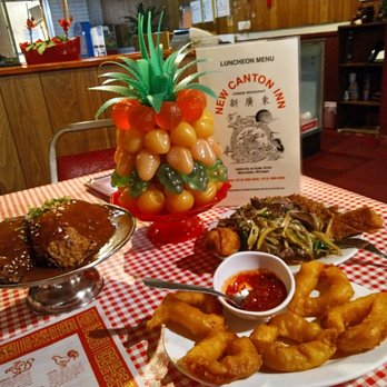 New Canton Inn - a variety of food items on a table - Chinese Near Me - Melvindale, Michigan New Canton Inn - a variety of food items on a table - Chinese Near Me - Melvindale, Michigan