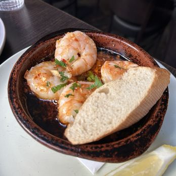 Taperia Tapas Bar - 10. Gambas al ajillo (pan-fried shrimp) - Tapas Bars Near Me - Stockholm, Alberta