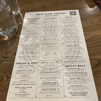 Westside Social - Menu - American Near Me - Grand Rapids, Michigan Westside Social - Menu - American Near Me - Grand Rapids, Michigan