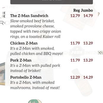 Joe's Kansas City Bar-B-Que - Menu #3 - Barbeque Near Me - Olathe, Kansas