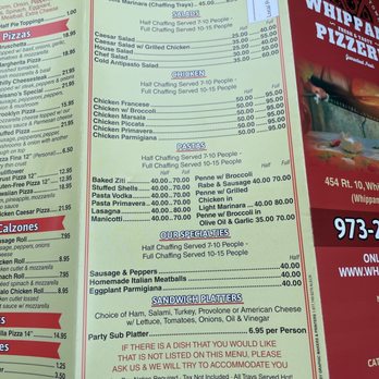 Whippany Pizzeria - Pizza Near Me - Whippany, New Jersey