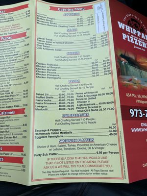 Menu photo 6 Whippany Pizzeria Whippany, NJ