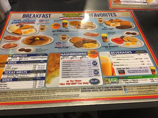 Menu photo 2 Waffle House Baton Rouge, LA Menu photo 2 Waffle House Baton Rouge, LA