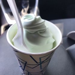 Burrstone Dairy Isle - Pistachio soft serve ($3.25)