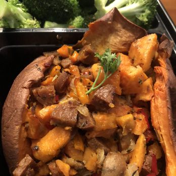 Culinary Character - Vegan Stuffed Sweet Potato - Personal Chefs Near Me Culinary Character - Vegan Stuffed Sweet Potato - Personal Chefs Near Me