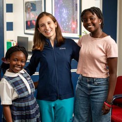 Pediatric Dental Center of Northern Virginia - Dr. Onesty with patients