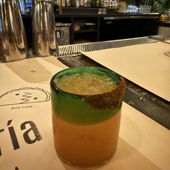 BAR Ama - Pumpkin Margarita  pumpkin, cinnamon, tequila, combier, lime, agave - Tex-Mex Near Me - Los Angeles, California
