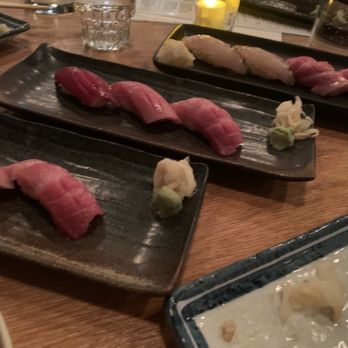 AFURI IZAKAYA - A flight of tuna. - Ramen Near Me - Portland, Oregon