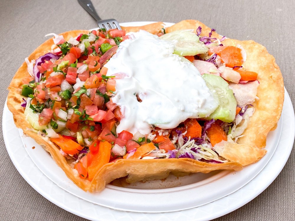 Food from Picante Taqueria