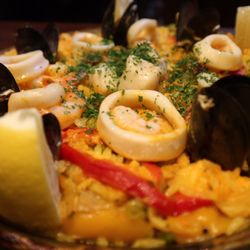 Cafe Andaluz - Paella de Mariscos