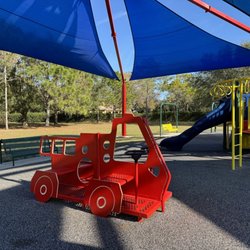 RD Keene Park and Boat Ramp - Fun fire track to interact with