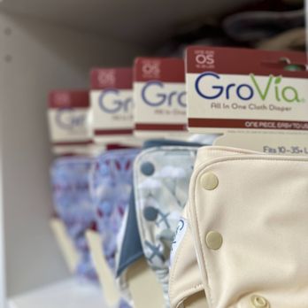 Nesting House - GroVia all-in-ones all in a row - Baby Gear & Furniture Near Me - Philadelphia, Pennsylvania