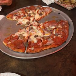 Pizza Baron - All meat family size pizza