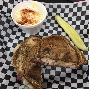 JJ's Side Street Deli - a grilled cheese sandwich and pickle - Delis Near Me - Thomasville, North Carolina