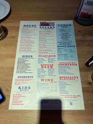 Menu photo 4 Blue 32 Sports Grill Gilbert, AZ