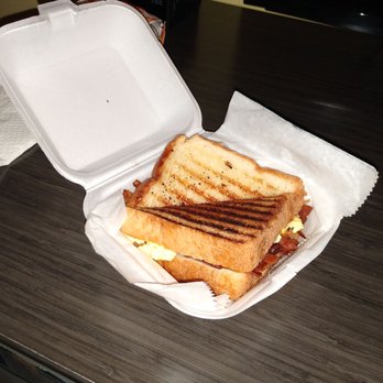 Lightnin' Bugs Cafe & Bakery - Bacon egg and cheese sandwich on Texas toast - Coffee & Tea Near Me - Warm Springs, Georgia Lightnin' Bugs Cafe & Bakery - Bacon egg and cheese sandwich on Texas toast - Coffee & Tea Near Me - Warm Springs, Georgia