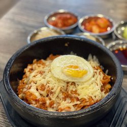 Danbi Korean Restaurant - 32. Kimchi and Cheese Dol Sot