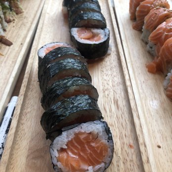 Shoyou Sushi - Salmon roll - Sushi Bars Near Me - Baltimore, Maryland Shoyou Sushi - Salmon roll - Sushi Bars Near Me - Baltimore, Maryland