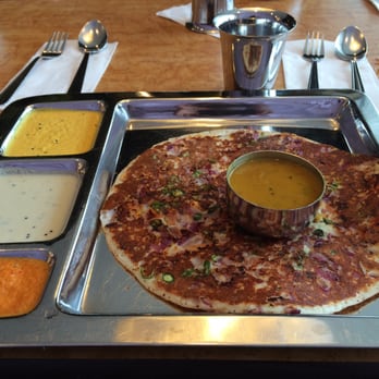Saravanaa Bhavan - Tomato onion chili uthappam - Indian Near Me - Houston, Texas