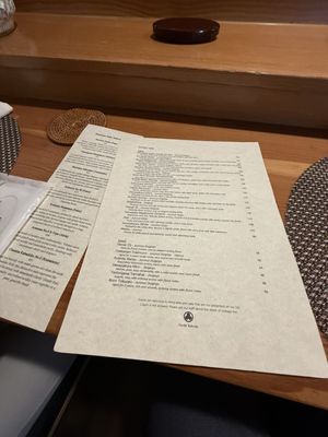 Menu photo 1 Sushi Takeda Los Angeles, CA