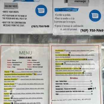 Taqueria Lagos 1 - Menu - Food Trucks Near Me - Sonoma, California Taqueria Lagos 1 - Menu - Food Trucks Near Me - Sonoma, California