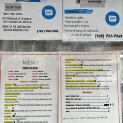 Taqueria Lagos 1 - Menu