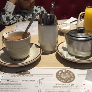 Mister Steer - Free tea or coffee! - Burgers Near Me - Montreal, Quebec