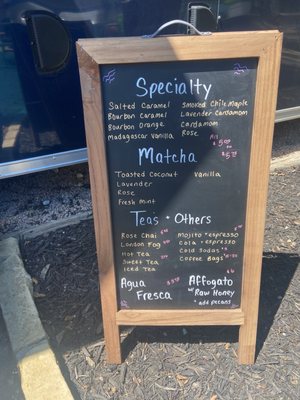 Menu photo 2 Matinee Coffee + Concessions Leander, TX