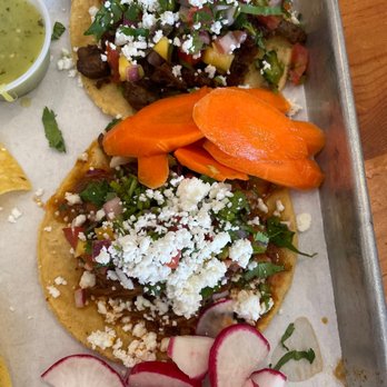Cinco TacoBar - Taco close up, just lovely! - Mexican Near Me - San Leandro, California