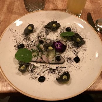 Kali Steak  - Yellowtail Crudo this is an delicious editable art - Steakhouses Near Me - Los Angeles, California