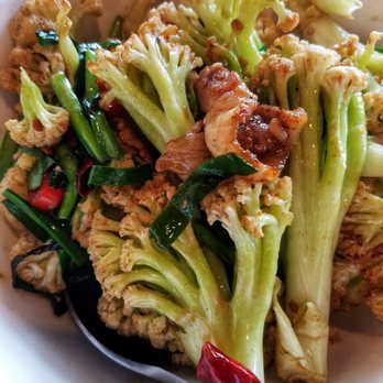 Dong Ting Chun - Cauliflower in house chili sauce - Chinese Near Me - Edmonds, Washington